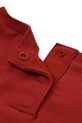 CHLAPEC Dětské bavlněné tričko s dlouhým rukávem Levi's LOGO BULLDOG CREST TEE 6EP166 červená