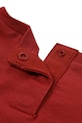 Băieți Levi's longsleeve din bumbac pentru copii LOGO BULLDOG CREST TEE 6EP166 rosu
