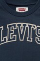 Мальчик Хлопковый лонгслив для младенцев Levi's COLLEGIATE LS TEE 6EP410 тёмно-синий