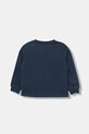 Levi's longsleeve bawełniany niemowlęcy COLLEGIATE LS TEE 6EP410.98 granatowy AW25
