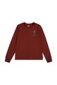 Levi's longsleeve in cotone bambino/a SADDLE MAN LS TEE prodotto per bambini granata 8EN714