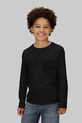 Calvin Klein Jeans longsleeve bawełniany dziecięcy bawełna czarny IB0IB02587.9BYA