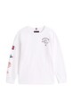 Дитячий лонгслів Tommy Hilfiger KB0KB09935.104.122.9BYA білий AW25