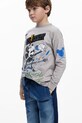 Desigual longsleeve bawełniany dziecięcy 25WBTK13