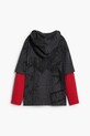 Desigual longsleeve bawełniany dziecięcy 25WBTK15 szary AW25