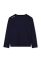 Karl Lagerfeld longsleeve bawełniany dziecięcy Z30953.162.174 granatowy AW25