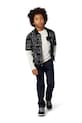 Karl Lagerfeld longsleeve din bumbac pentru copii alb Z30955.162.174