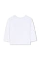 Karl Lagerfeld longsleeve bawełniany dziecięcy Z30969 biały AW25