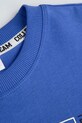Coccodrillo longsleeve bawełniany dziecięcy niebieski ZC5143102ABJ