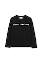 Marc Jacobs longsleeve bawełniany dziecięcy nadruk czarny W60619.114.150