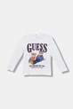 Детска блуза с дълги ръкави Guess памук бял I5BI00.I3Z14.9BYA