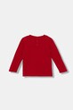 Дитячий бавовняний лонгслів Guess I5BI00.I3Z14.9BYA червоний AW25