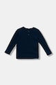 Detská bavlnená košeľa s dlhým rukávom Guess I5BI00.I3Z14.9BYA tmavomodrá AW25