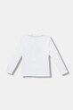 Guess longsleeve bawełniany dziecięcy L5BI01.I3Z14.9BYA biały AW25