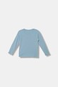 Guess longsleeve bawełniany dziecięcy L5BI01.I3Z14.9BYA niebieski AW25