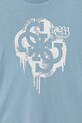 Chłopiec Guess longsleeve bawełniany dziecięcy L5BI01.I3Z14.9BYA niebieski