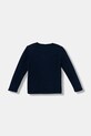 Guess longsleeve bawełniany dziecięcy L5BI03.I3Z14.9BYA granatowy AW25