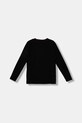 Guess longsleeve bawełniany dziecięcy L5BI04.I3Z14.9BYA czarny AW25