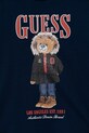 Chłopiec Guess longsleeve bawełniany dziecięcy L5BI09.I3Z14.9BYA granatowy