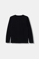 Guess longsleeve bawełniany dziecięcy L5BI19.I3Z14.9BYA czarny AW25