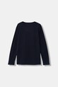 Guess longsleeve bawełniany dziecięcy L5BI28.I3Z14.9BYA granatowy AW25