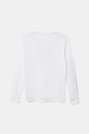 Detská bavlnená košeľa s dlhým rukávom Guess L5BI35.I3Z14.9BYA biela AW25