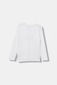 Guess longsleeve bawełniany dziecięcy L5BI39.I3Z14.9BYA biały AW25