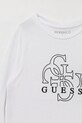 Chłopiec Guess longsleeve bawełniany dziecięcy L5BI39.I3Z14.9BYA biały