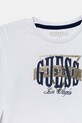 Αγορίστικα Παιδικό βαμβακερό μακρυμάνικο Guess N5BI01.I3Z14.9BYA λευκό
