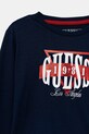 Αγορίστικα Παιδικό βαμβακερό μακρυμάνικο Guess N5BI01.I3Z14.9BYA σκούρο μπλε