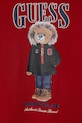 Хлопчик Дитячий бавовняний лонгслів Guess N5BI04.I3Z14.9BYA червоний
