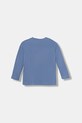 Guess longsleeve bawełniany dziecięcy N5BI04.I3Z14.9BYA niebieski AW25