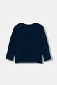 Guess longsleeve bawełniany dziecięcy N5BI04.I3Z14.9BYA granatowy AW25