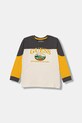 Guess longsleeve din bumbac pentru copii imprimeu gri N5BI12.I3Z14.9BYA