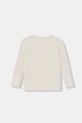 Guess longsleeve bawełniany dziecięcy N5BI13.I3Z14.9BYA beżowy AW25