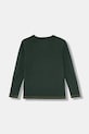 Guess longsleeve bawełniany dziecięcy N5BI14.I3Z14.9BYA zielony AW25