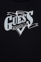 Chłopiec Guess longsleeve bawełniany dziecięcy N5BI18.I3Z14.9BYA granatowy