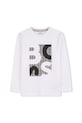 BOSS longsleeve copii J52362.162.102 alb AW25