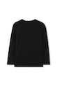 BOSS longsleeve dziecięcy J52362.162.102 czarny AW25