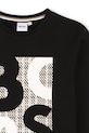Chłopiec BOSS longsleeve dziecięcy J52362.162.102 czarny