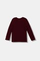Tommy Hilfiger longsleeve bawełniany dziecięcy 2-pack UB0UB00309.9BYA bordowy AW25
