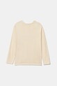 United Colors of Benetton longsleeve bawełniany dziecięcy 35RYC10QQ.G.seasonal beżowy AW25