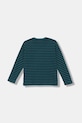 Dječja pamučna majica dugih rukava United Colors of Benetton 3FNLC10QB.G.seasonal tirkizna AW25