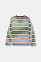 United Colors of Benetton longsleeve bawełniany dziecięcy 3FNLC10QB.G.seasonal multicolor AW25