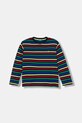 Дитячий бавовняний лонгслів United Colors of Benetton бавовна барвистий 3FNLC10QB.G.seasonal