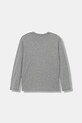 United Colors of Benetton longsleeve bawełniany dziecięcy 3I1XC10DB.G.Reprop.9BYA szary AW25