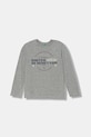 United Colors of Benetton longsleeve in cotone bambino/a cotone grigio 3I1XC10Q3.G.seasonal