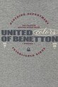 Chłopiec United Colors of Benetton longsleeve bawełniany dziecięcy 3I1XC10Q3.G.seasonal szary