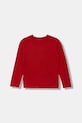 Dječja pamučna majica dugih rukava United Colors of Benetton 3I1XC10Q3.G.seasonal crvena AW25