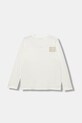 United Colors of Benetton longsleeve bawełniany dziecięcy 3I1XC10QS.G.seasonal biały AW25